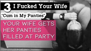 Panty fucking cheating wife