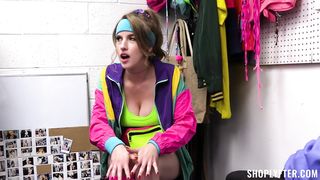 Watch Octavia Red's steamy shoplifting adventure in full HD