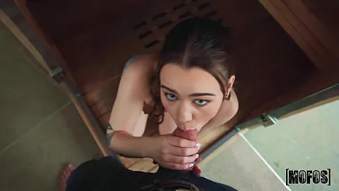 Trinity Olsen gets her big tits and ass pounded hard by Charles Dera in public