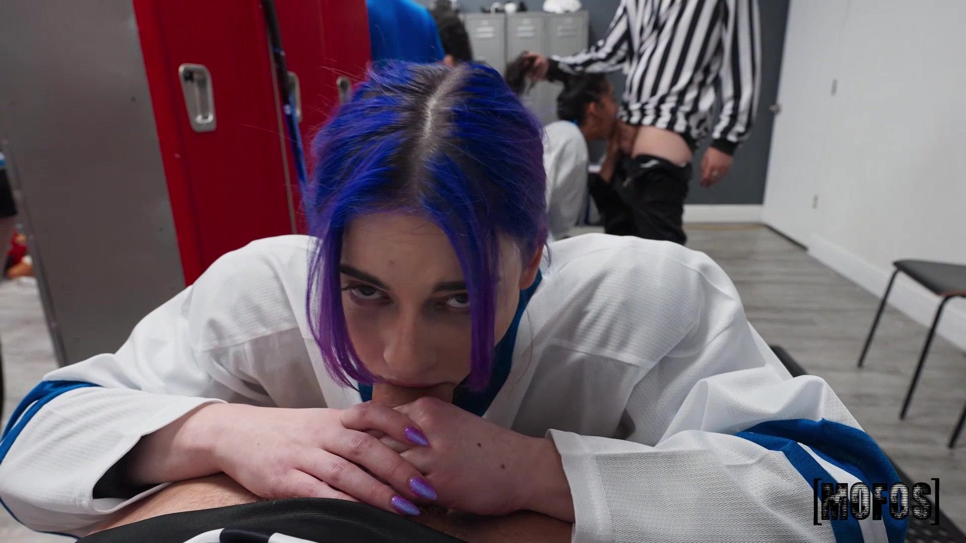 Claire black audrey black the locker room