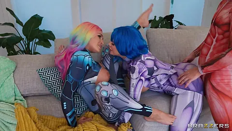 Charli Phoenix, Kali Roses, Tyler Cruise - Cocked & Loaded Tagged & Teabagged Brazzers