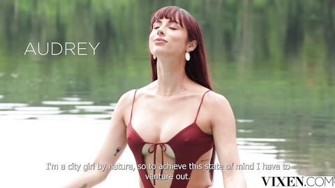 VIXEN Gorgeous Redhead Has Steamy Outdoor Sex - Audrey Reid & Marco Bull