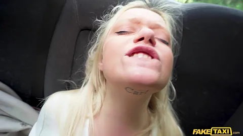 Blonde with Big Tits gets Creampied Sandra Sweet - FakeHub