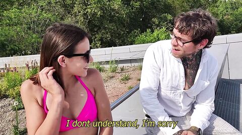 English Lessons Leadto Double Vaginal Dickdownfor Tiny Ariana Cortez Dean Van Damme Matt Bird