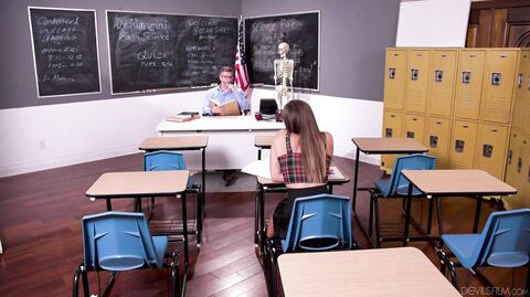 Give Me Teens Omg I Fucked My Bratty Student - Katie Kush & Mike Mancini - Devil's Film