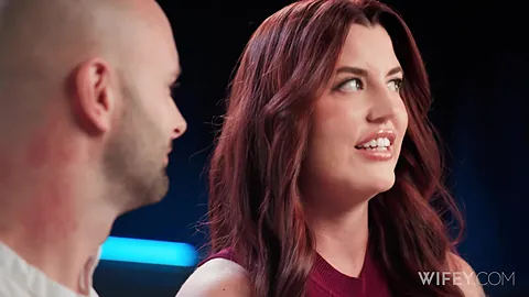 Wifey Curvy Redhead Gets Tag-Teamed Kayla Summers