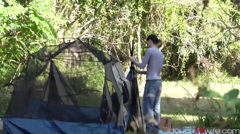 Touchmywife Audrey Miles Horny Wife Helps Stranger Pitch A Tent