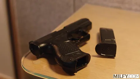 Milfy Thirsty Stakeout Cop Elizabeth Seduces Young Agent Elizabeth Skylar & Troy Francisco