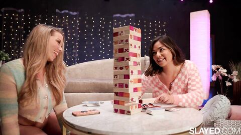 Slayed Cute Besties Scarlett And Cookie Play Naughty Games Cookie & Scarlett Alexis