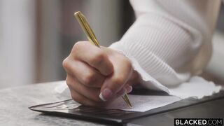 Blacked Bbc Curious Petite Blonde Paisley Seduces Stranger Paisley Porter & Richard Mann