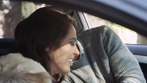 Carolina Sweets and Juan Lucho indulge in sensual lovemaking with natural bodies and slow seduction