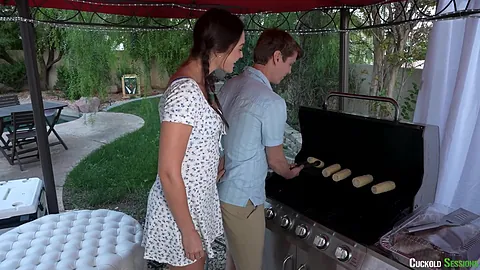 Katrina Takes Three Hard Meaty Cocks and Submits to her Cuckold Husband's Pleasure