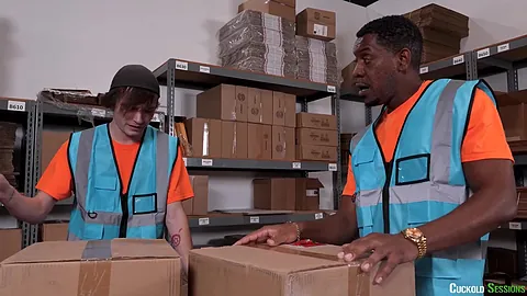 Submissive Jonathan Jordan gets dominated & humiliated by his mistress in hot interracial action