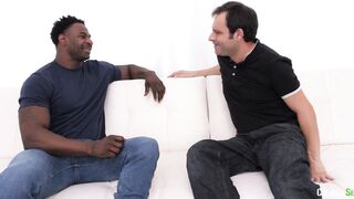 Session's Green Light for Graycee Jax: A Submissive Man Takes on Big Black Cocks