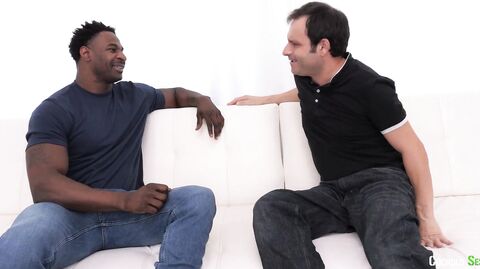 Session's Green Light for Graycee Jax: A Submissive Man Takes on Big Black Cocks