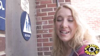 Nicki Blue goes wild on a big dong in her tight hole and takes a messy facial