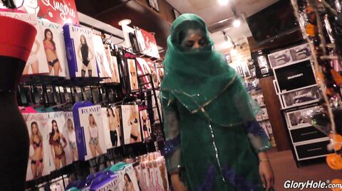 Nadia Ali gets her tight hole drilled in public and swallows a hot load