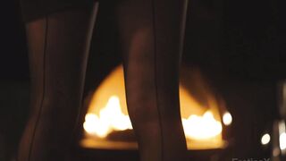 Nathan Bronson and Freya Parker have a wild time at a party with a sensual creampie twist