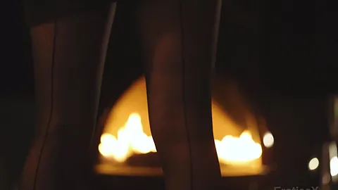 Nathan Bronson and Freya Parker have a wild time at a party with a sensual creampie twist