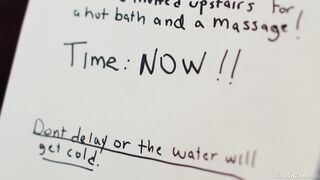 Hot Bath Massage Seth Gamble Lana Sharapova