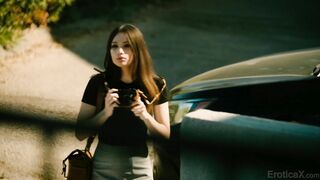 Liv Wild and Seth Gamble have a steamy intimate session with sensual moans, kissing and deep foreplay