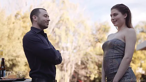 James Deen and Kamryn Jade swap wives in a hot casual sex tape