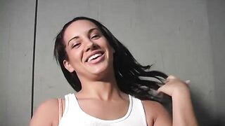 Victoria Allure gets her holes fucked in gloryhole Scene