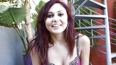 Ariana Marie, the teen with a tight body, goes wild on a big dick
