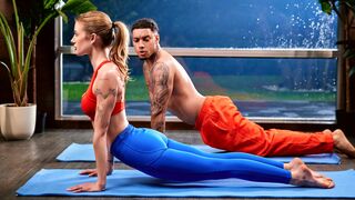 Fit Yoga MILF Rides College Cock - Air Thugger, Barbie Feels