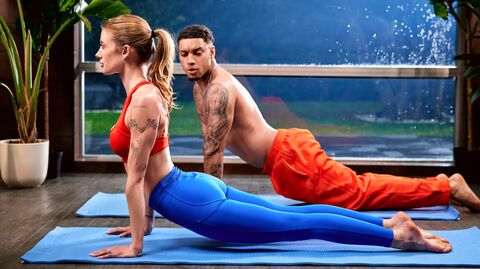 Fit Yoga MILF Rides College Cock - Air Thugger, Barbie Feels