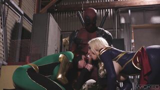Captainmarvelxxx Seth Gamble Kenzie Taylor