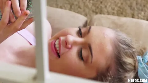 Chloe Cherry gets down & dirty in public with her pov skills