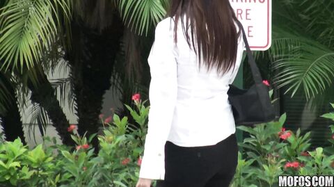 Bella Roxx gets her tight pussy pounded in public like a pornstar
