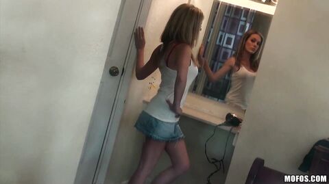 Taylor Dare gets her tight pussy filled in public POV