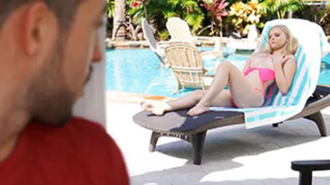 Stepbrother & sister's taboo roleplay with Harlow West & Eddie Dean