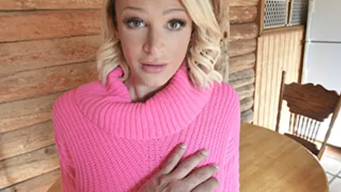 Emma Hix gets her stepdad's dick in the woods & begs for more