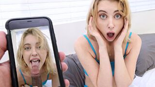 Chloe Cherry gets caught in the act & punished with dirty POV sex