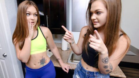 Joey & Sami get naughty in a steamy home video - Win while you're twins!