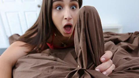 Abella Danger's Stepbrother gets up in the morning and pounds her tight young pussy