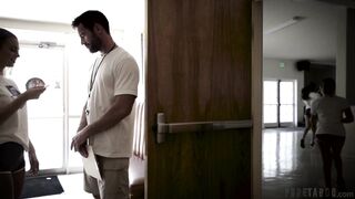 Kristen Scott & Cherie De Ville go wild in a taboo roleplay fantasy with rough sex, dark desires & interracial action!