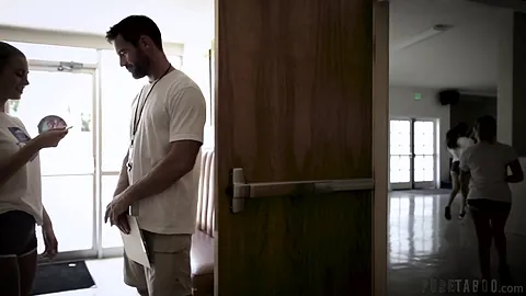 Kristen Scott & Cherie De Ville go wild in a taboo roleplay fantasy with rough sex, dark desires & interracial action!