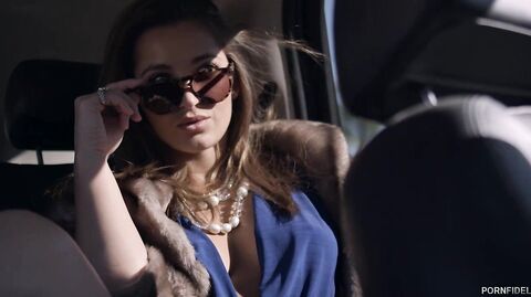 Dani Daniels gets kinky in a passionate threesome with real couple Scene