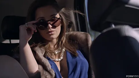 Dani Daniels gets kinky in a passionate threesome with real couple Scene