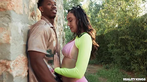 Catherine Knight & Jesus Reyes take a wild ride in public before the festival