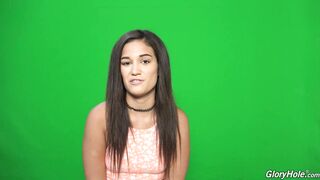 Devyn Heart gets a public blowjob from BTS Devyn Heart at Dfxtra