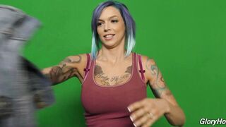 Gloryhole Bts Anna Bell Peaks Iris Rose Bts Anna Bell Peaks Iris Rose at Dfxtra