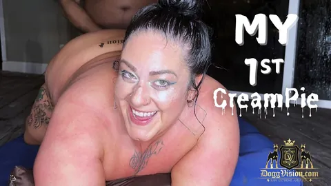 Saucy Sapphire’s First Creampie with BBC BullUnit – Wet & Wild Pool Sex (DoggVision)