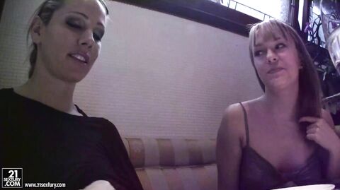 Blue Angel and Sandy Fantasy take a personal trainer's hard rod in Up Close & Personal