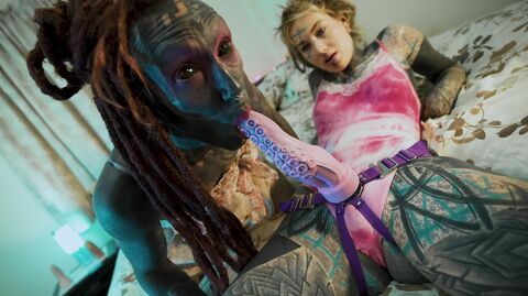 HARDCORE TATTOO couple FEMDOM