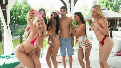 Lake Day Lay - Vera Jarw, Cara Mella, Luna Bunny, Maya Rose & Sooky Sin